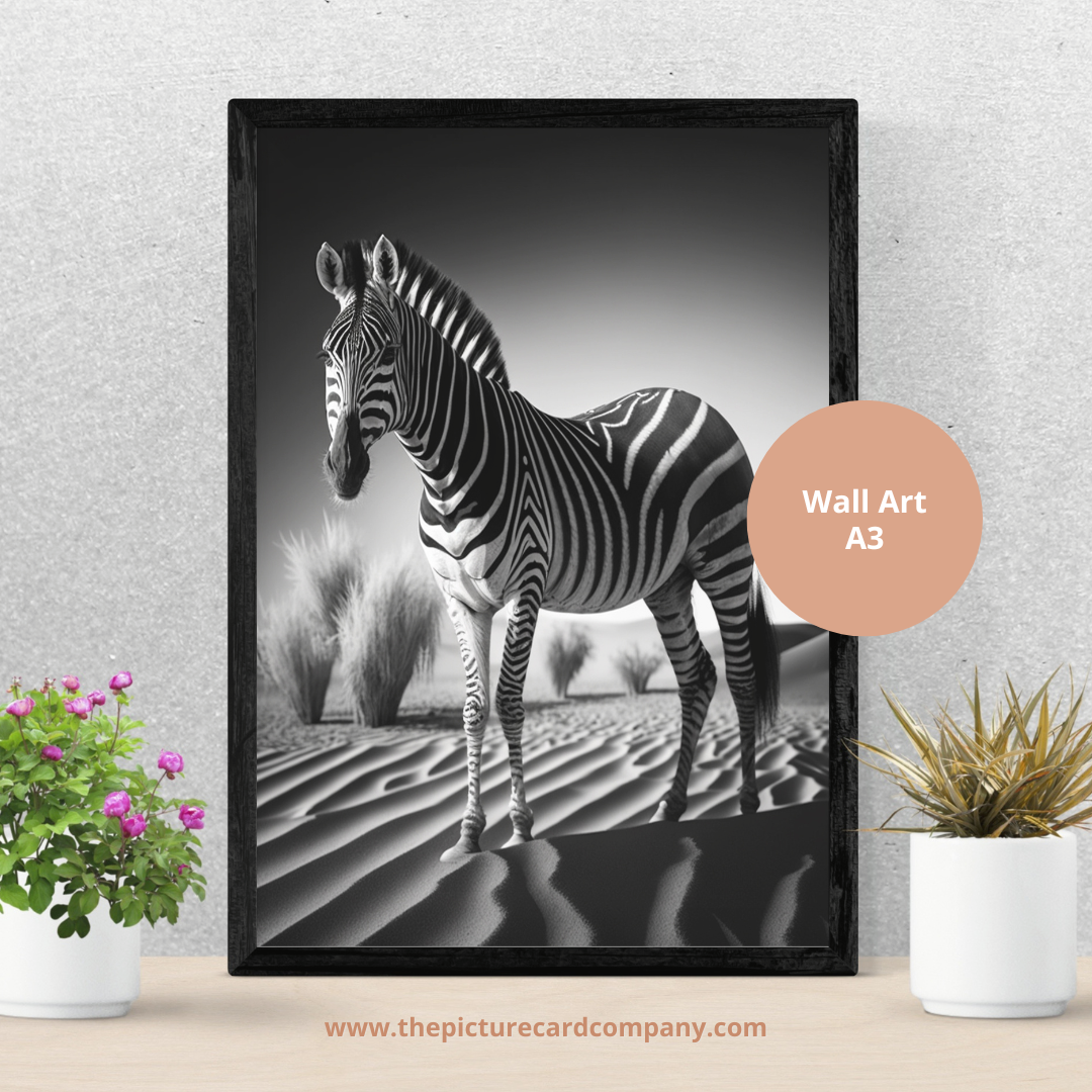 The monochrome wild animal’s collection - the Zebra