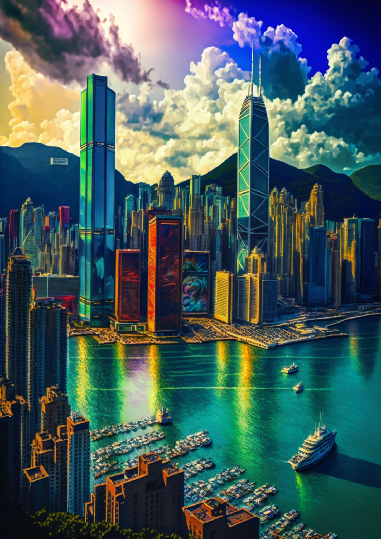 Hong Kong themed - The city