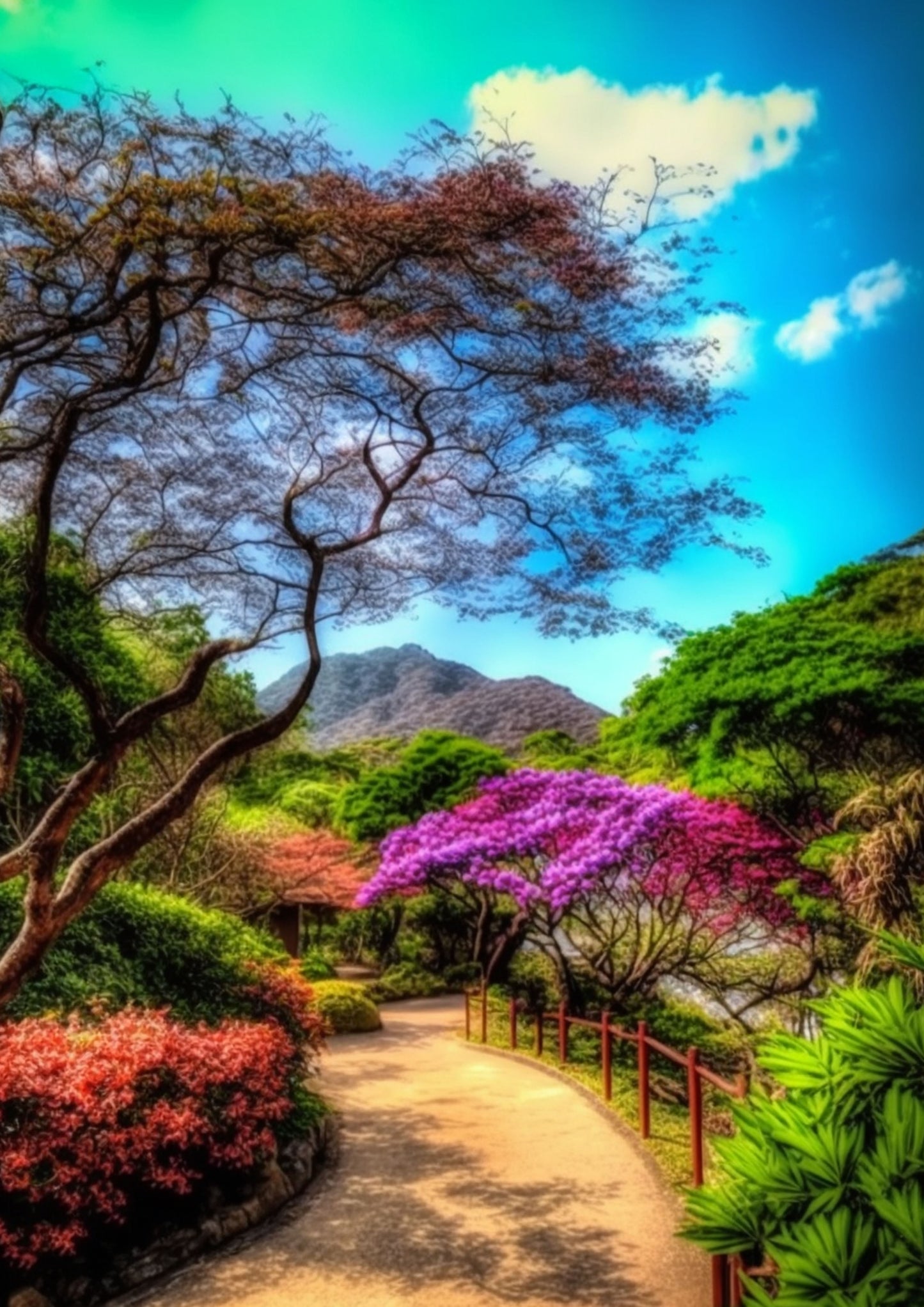 Kong Kong themed - Nature trail