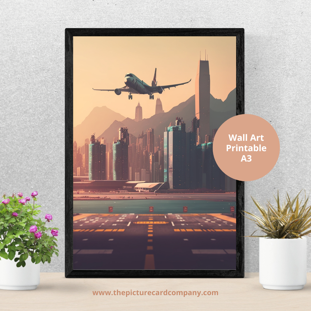 Hong Kong themed - Kai Tak airport