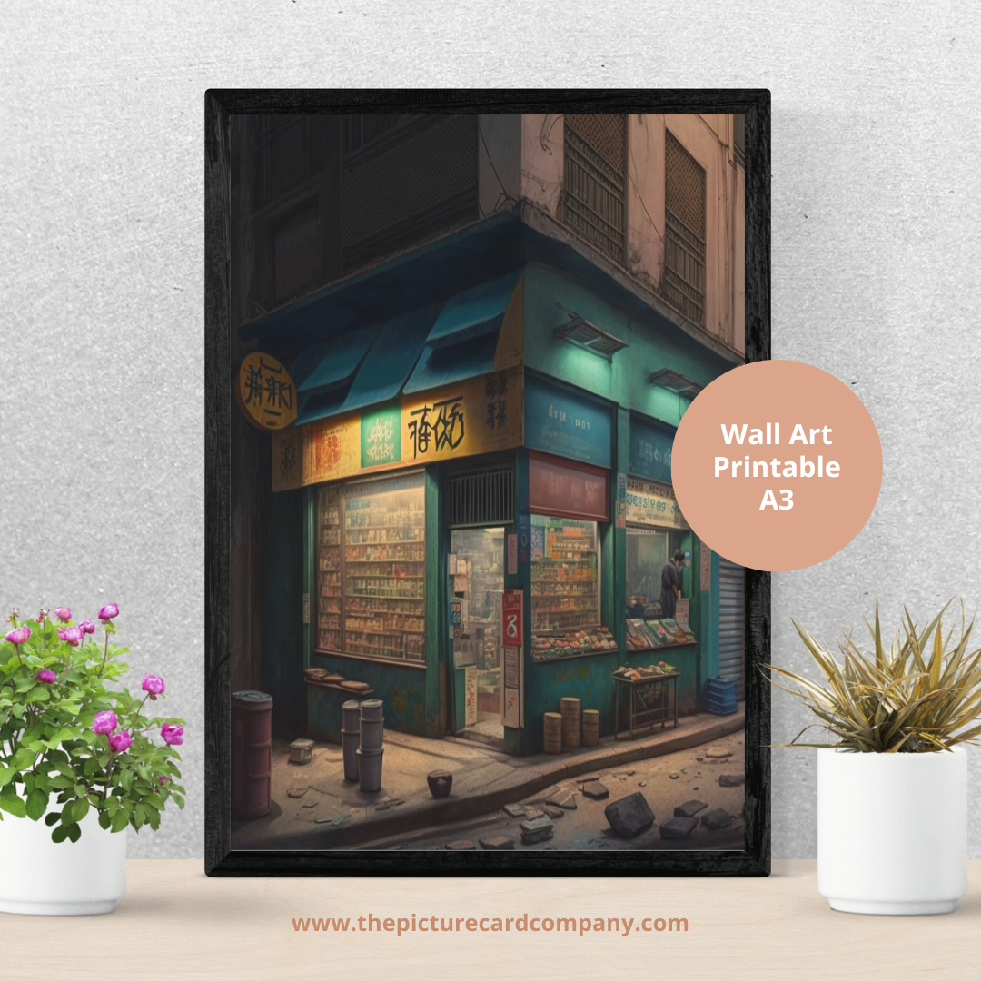 Hong Kong themed - Mongkok old store