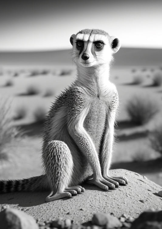 The monochrome wild animal’s collection - the Lemur