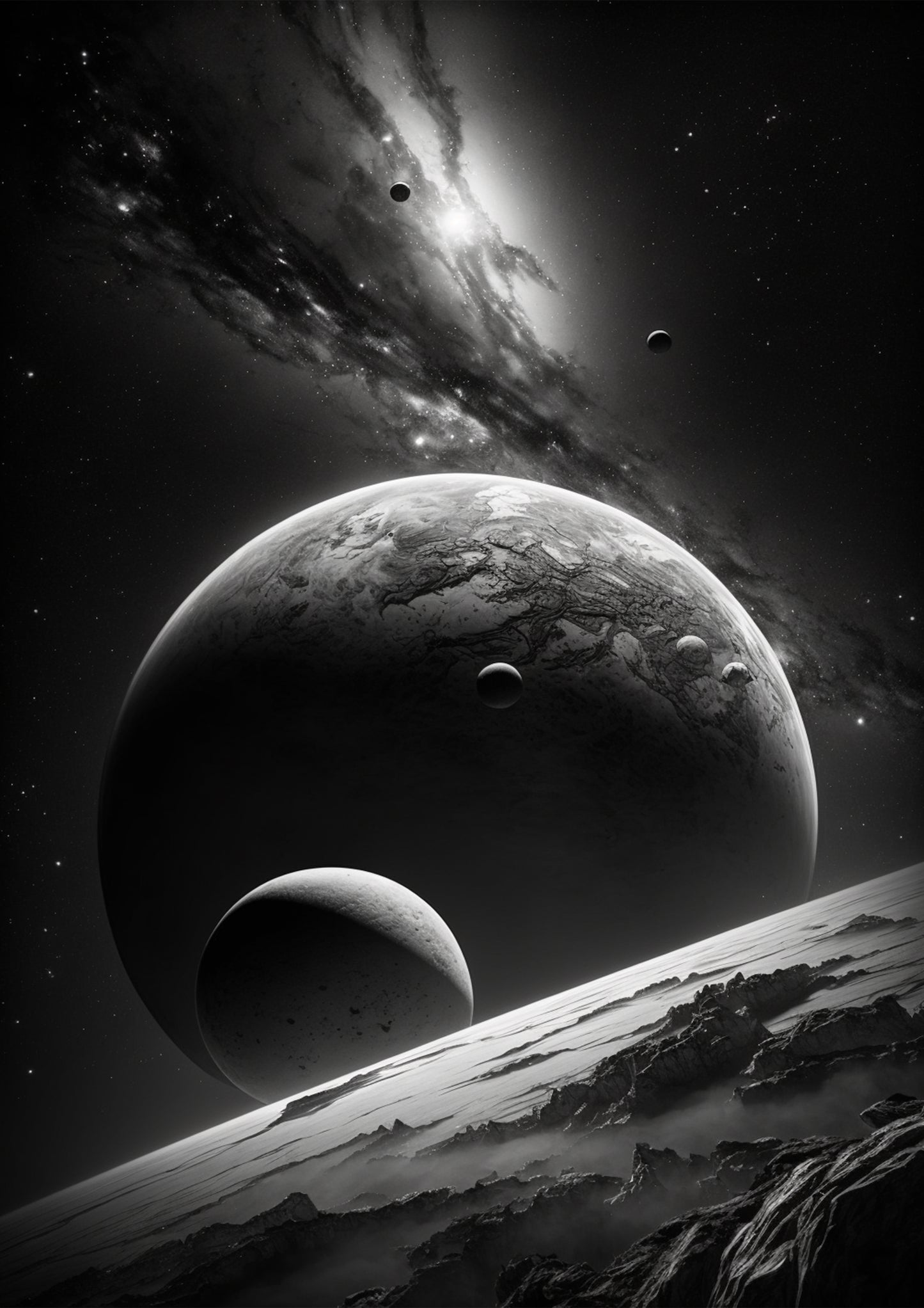 The Monochrome Space Collection - space 02