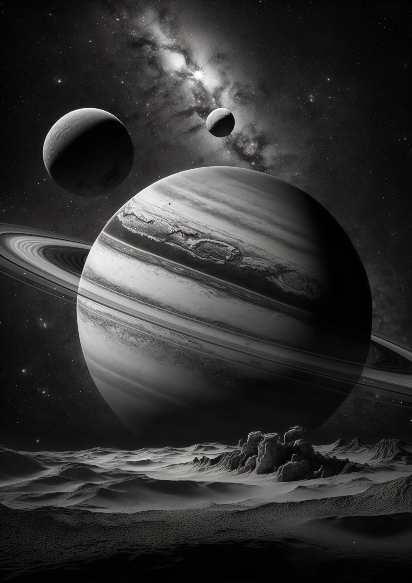 The Monochrome Space Collection - space 03