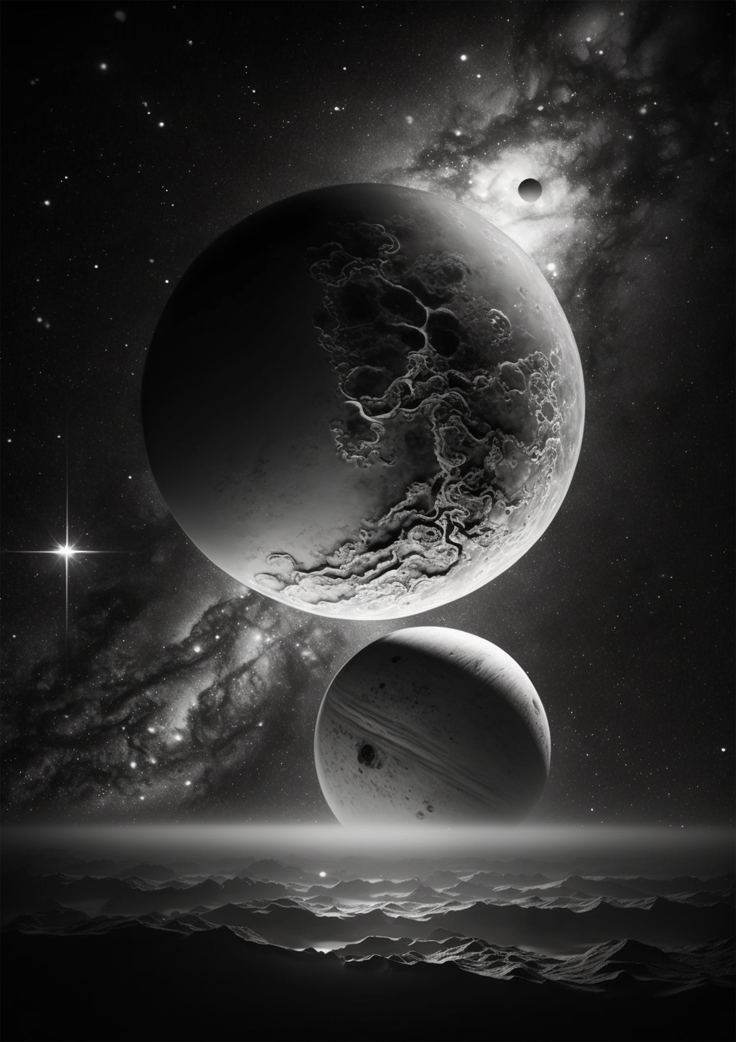 The Monochrome Space Collection - space 07