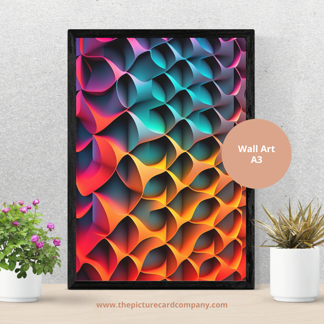 Our vibrant funky patterns collection  - full collection set of 12 images