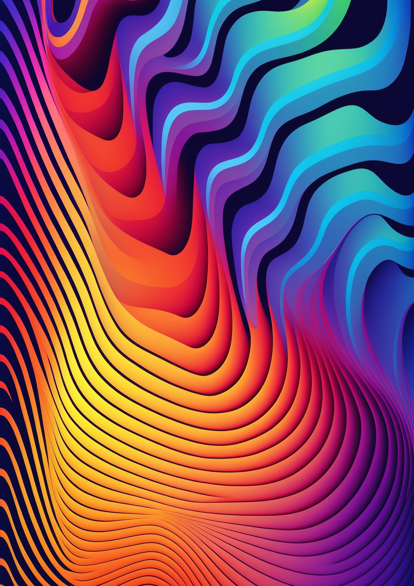 Our vibrant funky patterns collection  - full collection set of 12 images