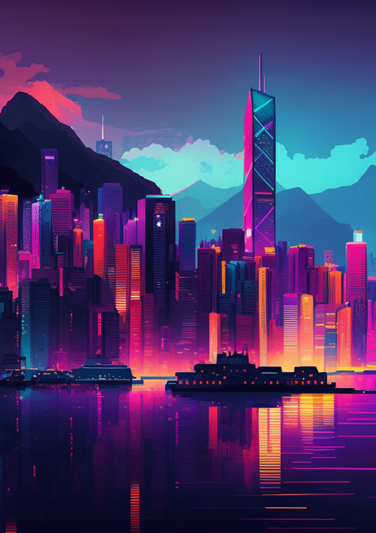 Hong Kong themed - Skyline