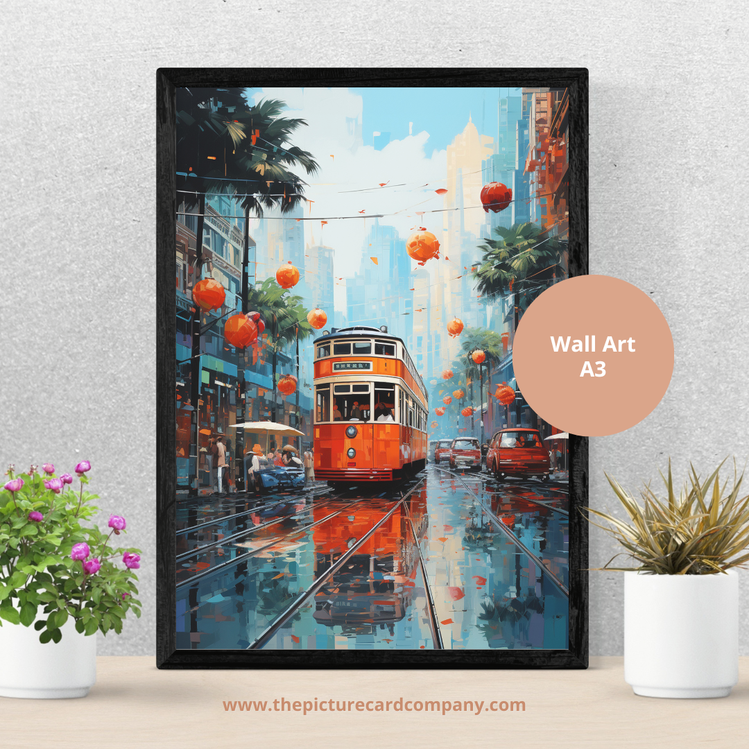 Hong Kong Tram - Island side