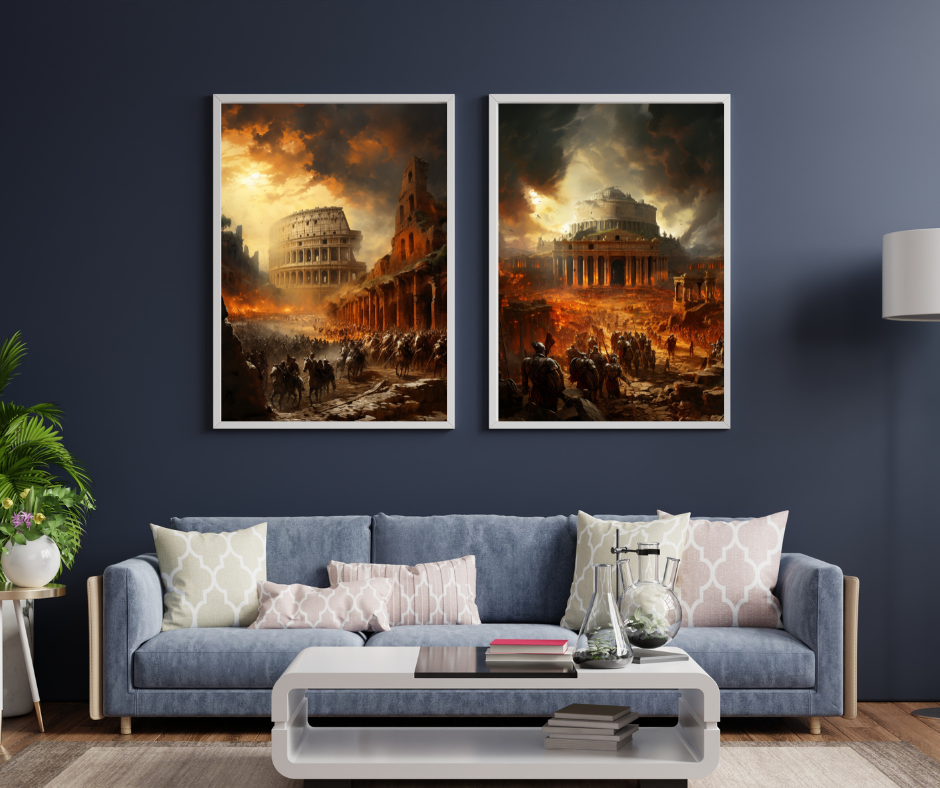 Majestic Warriors: A Tribute to Gladiators - 1