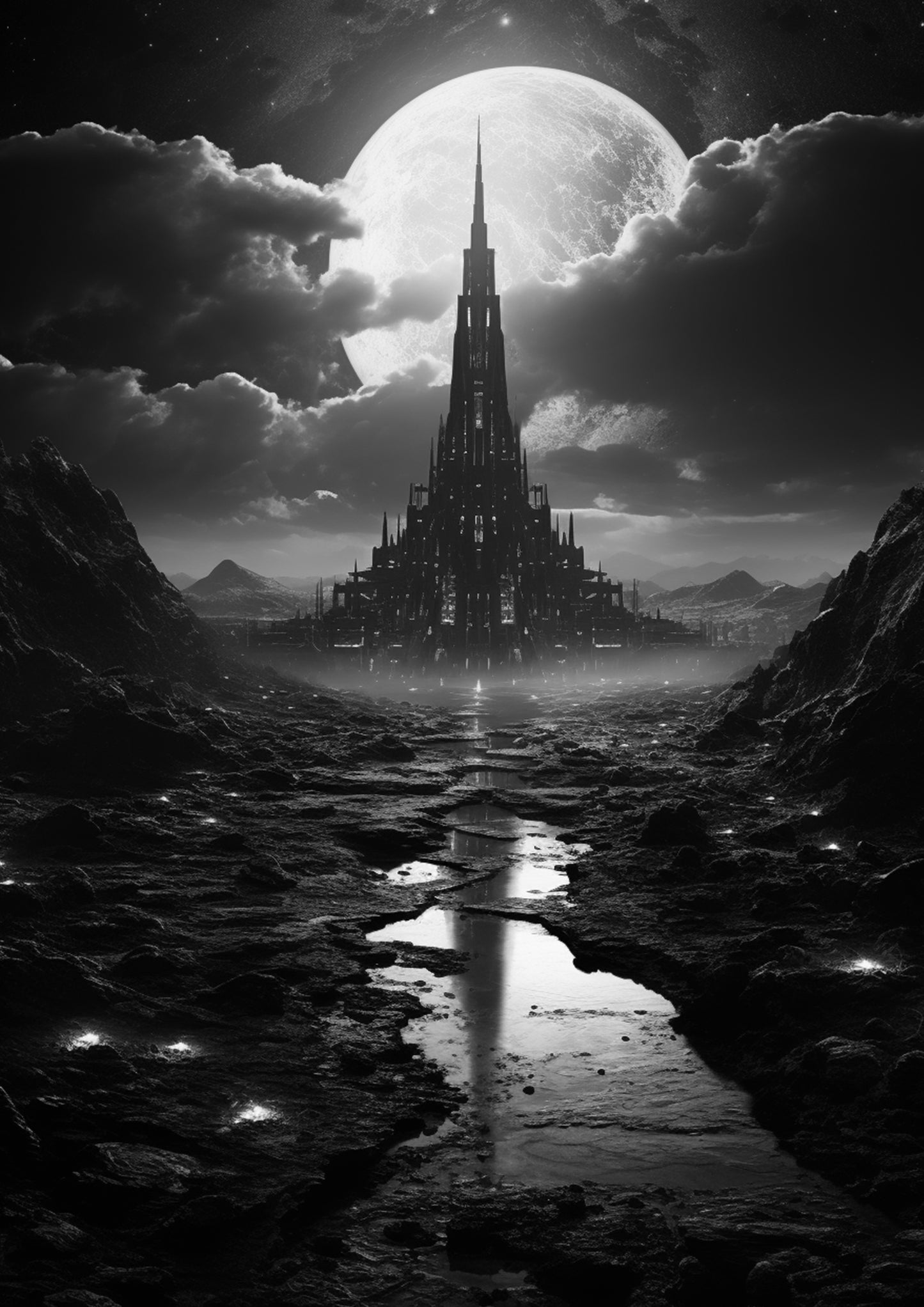 The Monochrome Futuristic Universe Collection - 3