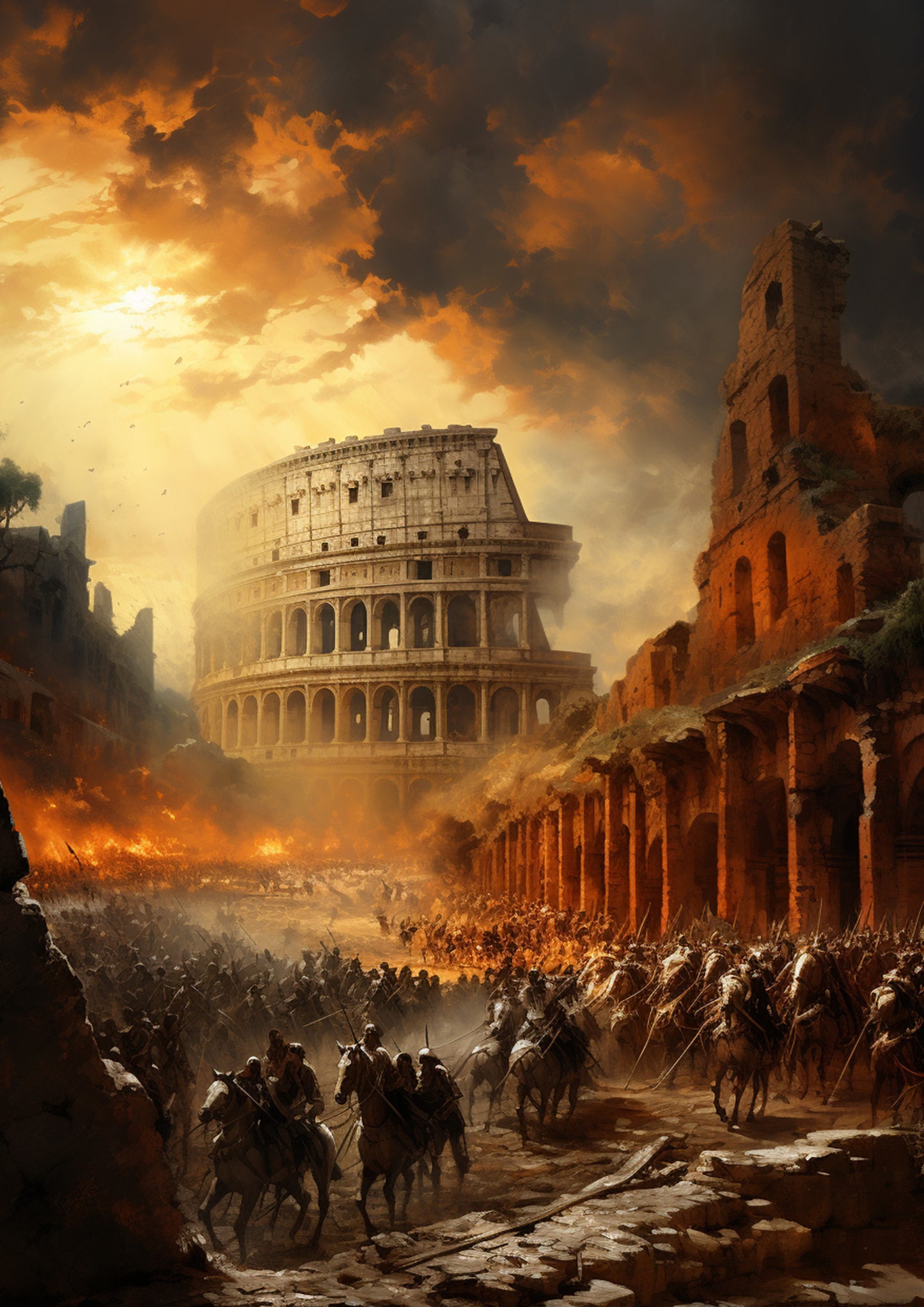 Majestic Warriors: A Tribute to Gladiators - 1