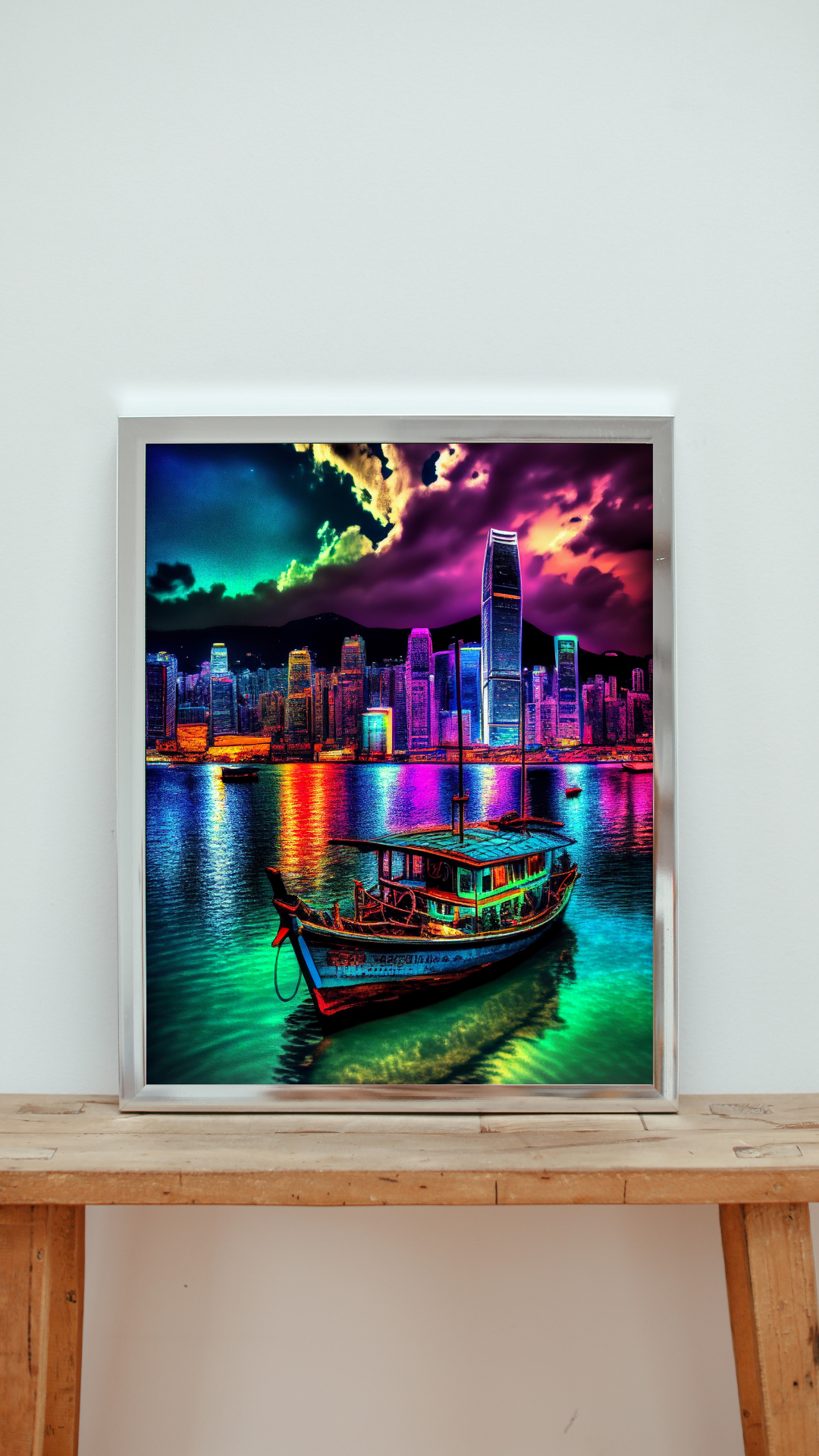 Hong Kong themed - neon city