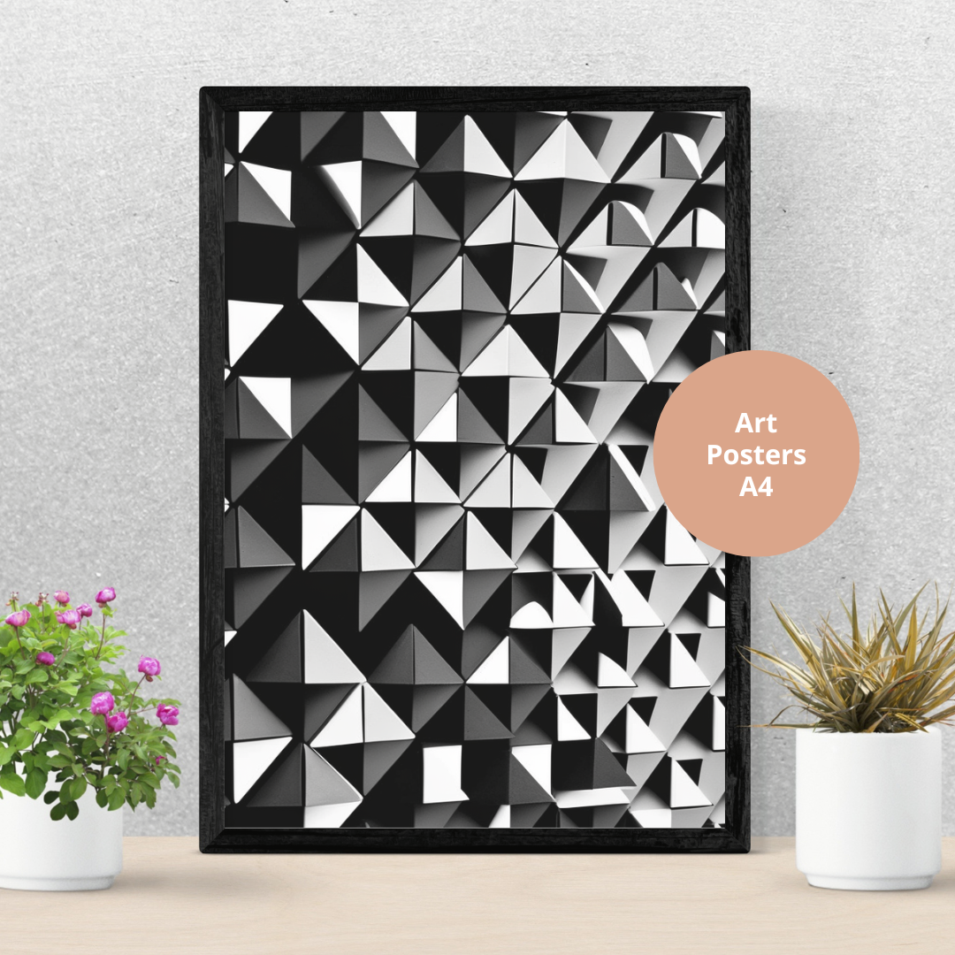 The monochrome pattern collection - pattern 01