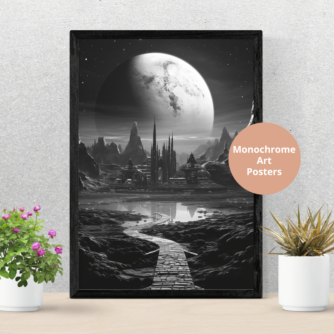 The Monochrome Futuristic Universe Collection - 5