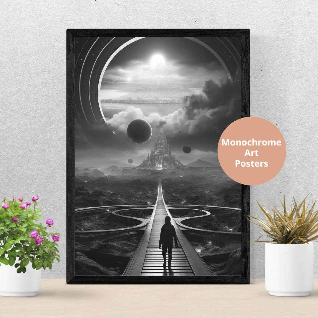 The Monochrome Futuristic Universe Collection - 7