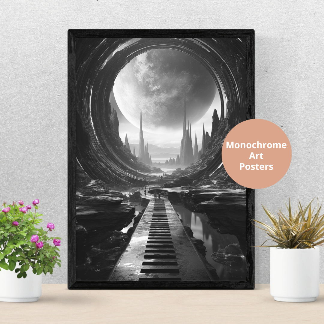 The Monochrome Futuristic Universe Collection - 4