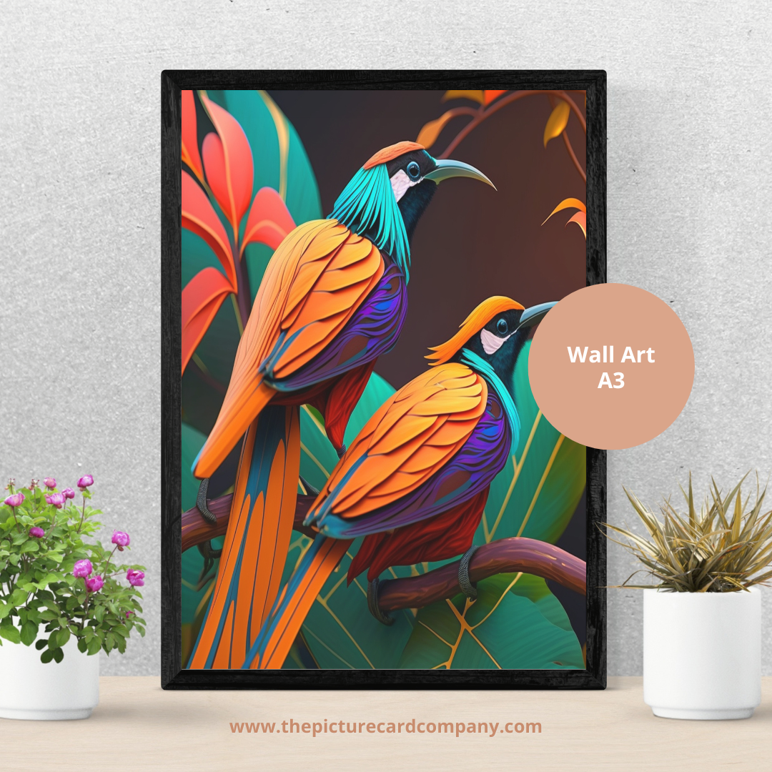 Birds of paradise - 10