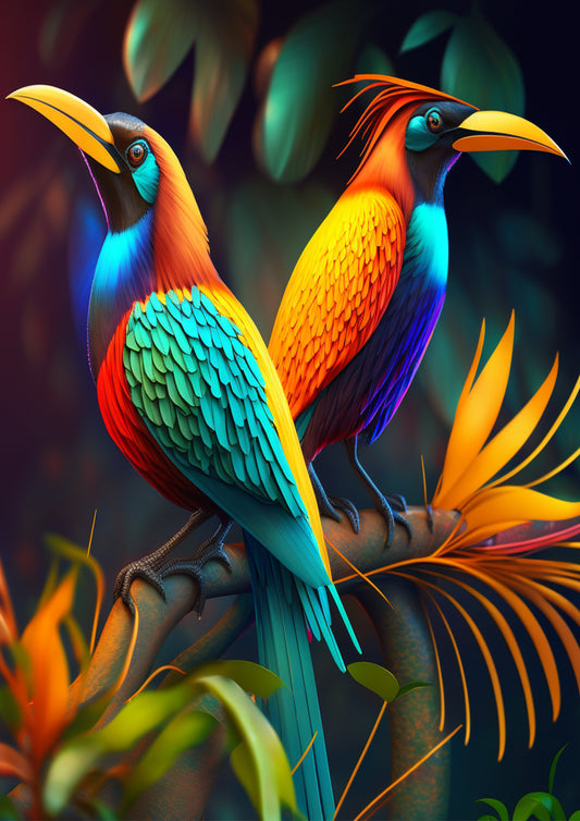 Birds of paradise - 12