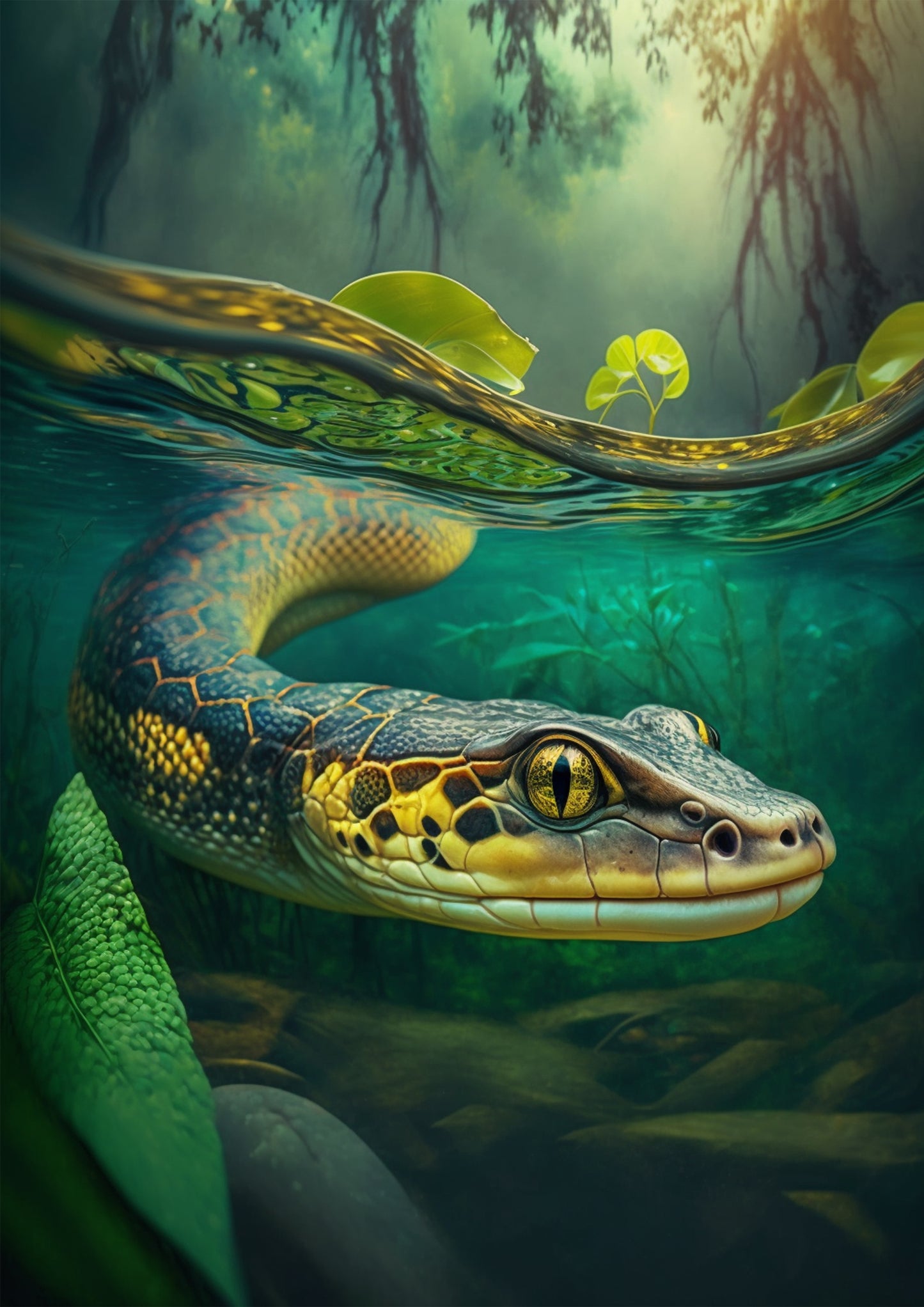 Our Jungle themed collection - the Snake