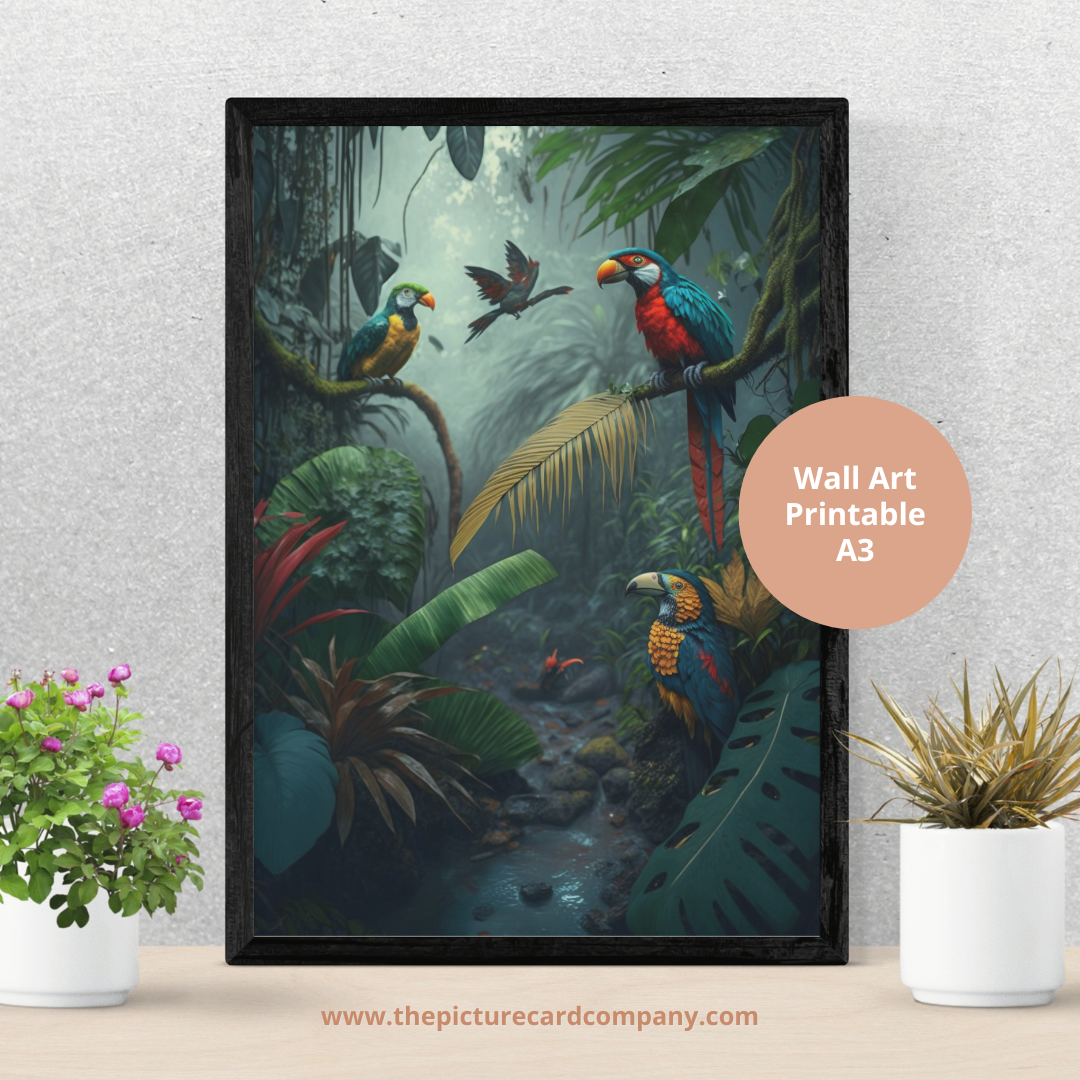 Our Jungle themed collection - Jungle scene 04