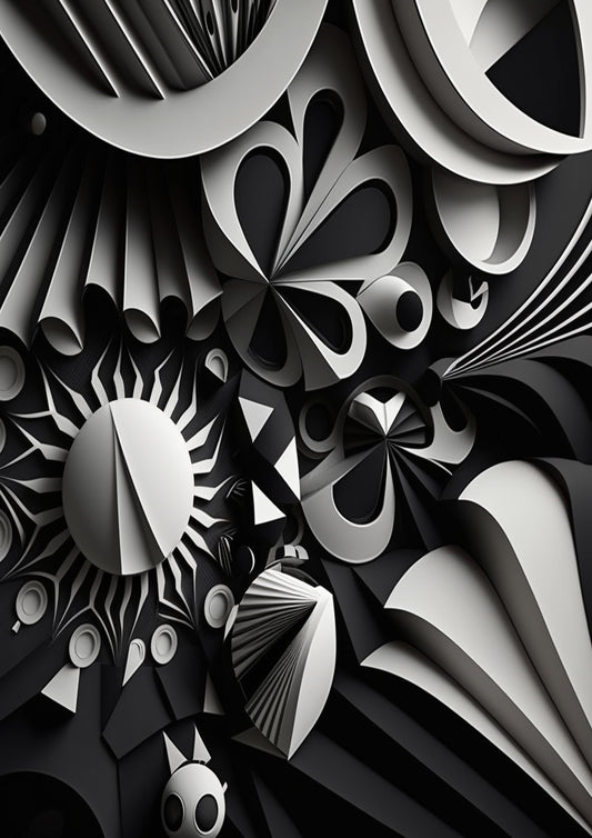 The Monochrome Pattern Collection - pattern 09