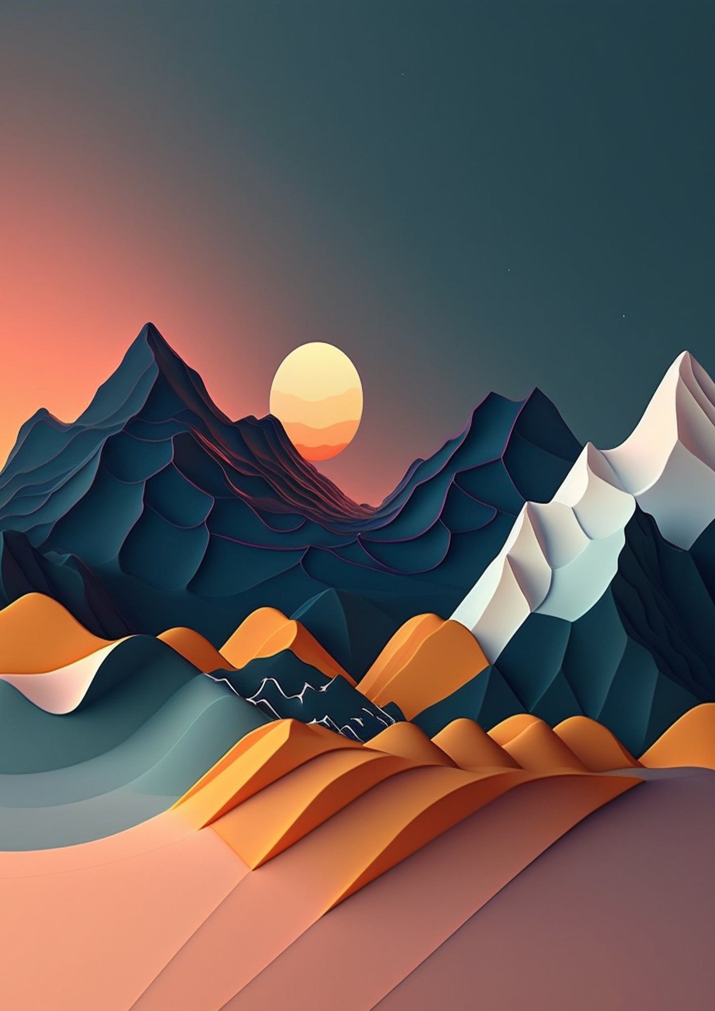 Our Imaginative Landscapes full collection – 6 High quality posters