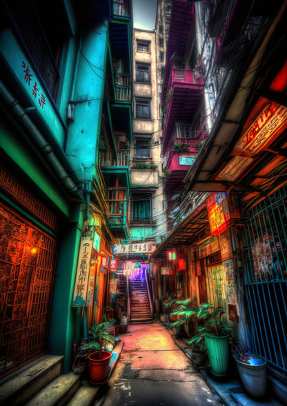 Hong Kong themed - The street's 2