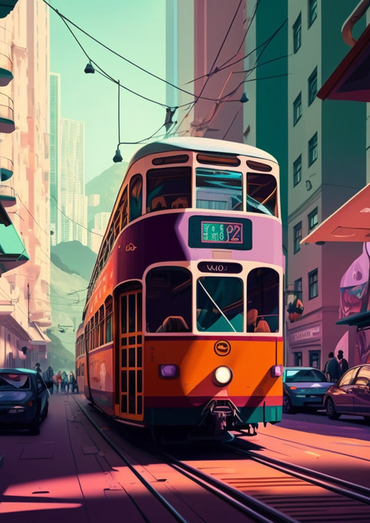 Hong Kong themed- The tram