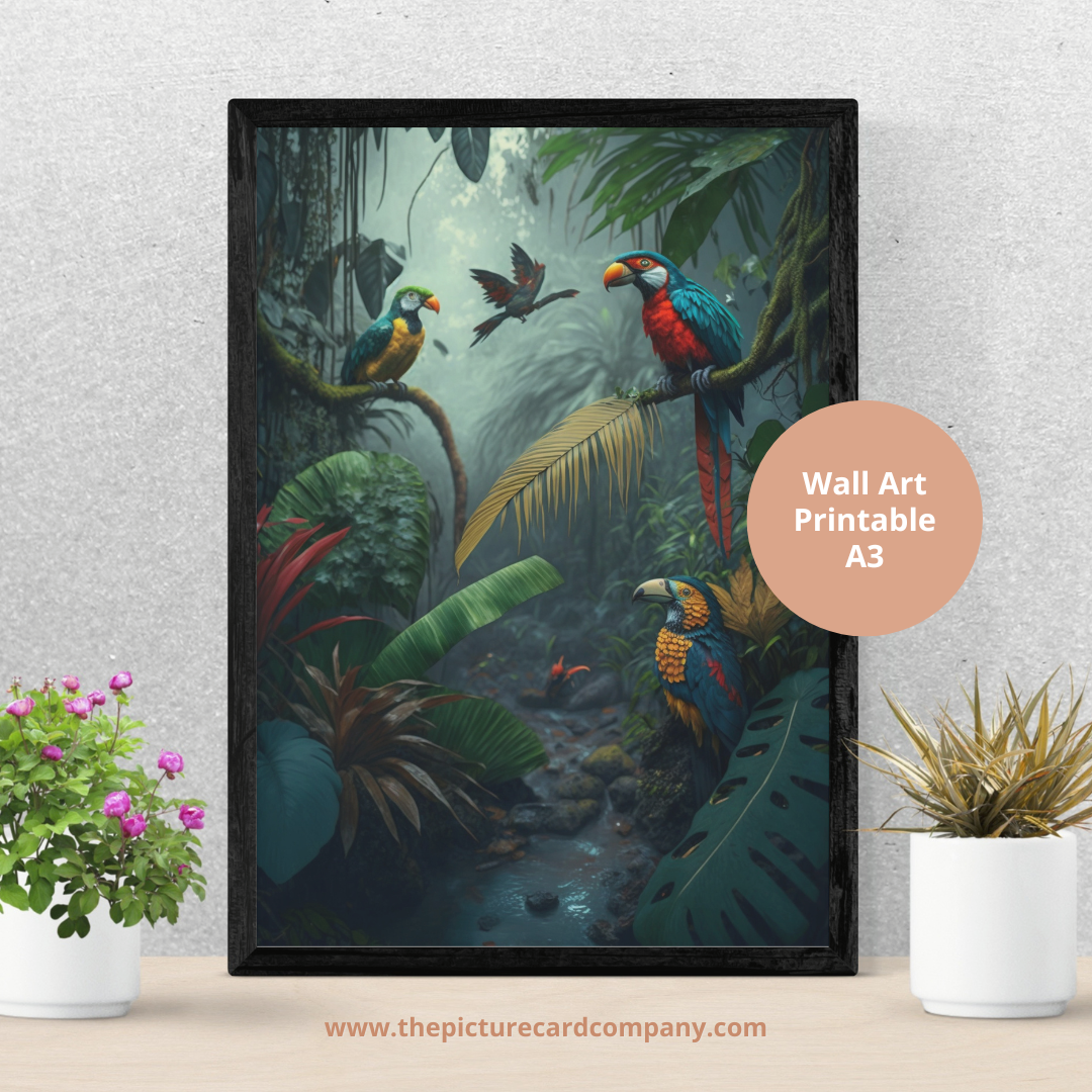 Our Jungle themed collection  - full set of 11 images