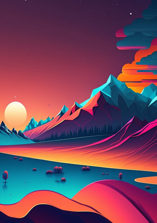 Our Imaginative Landscapes full collection – 6 High quality posters